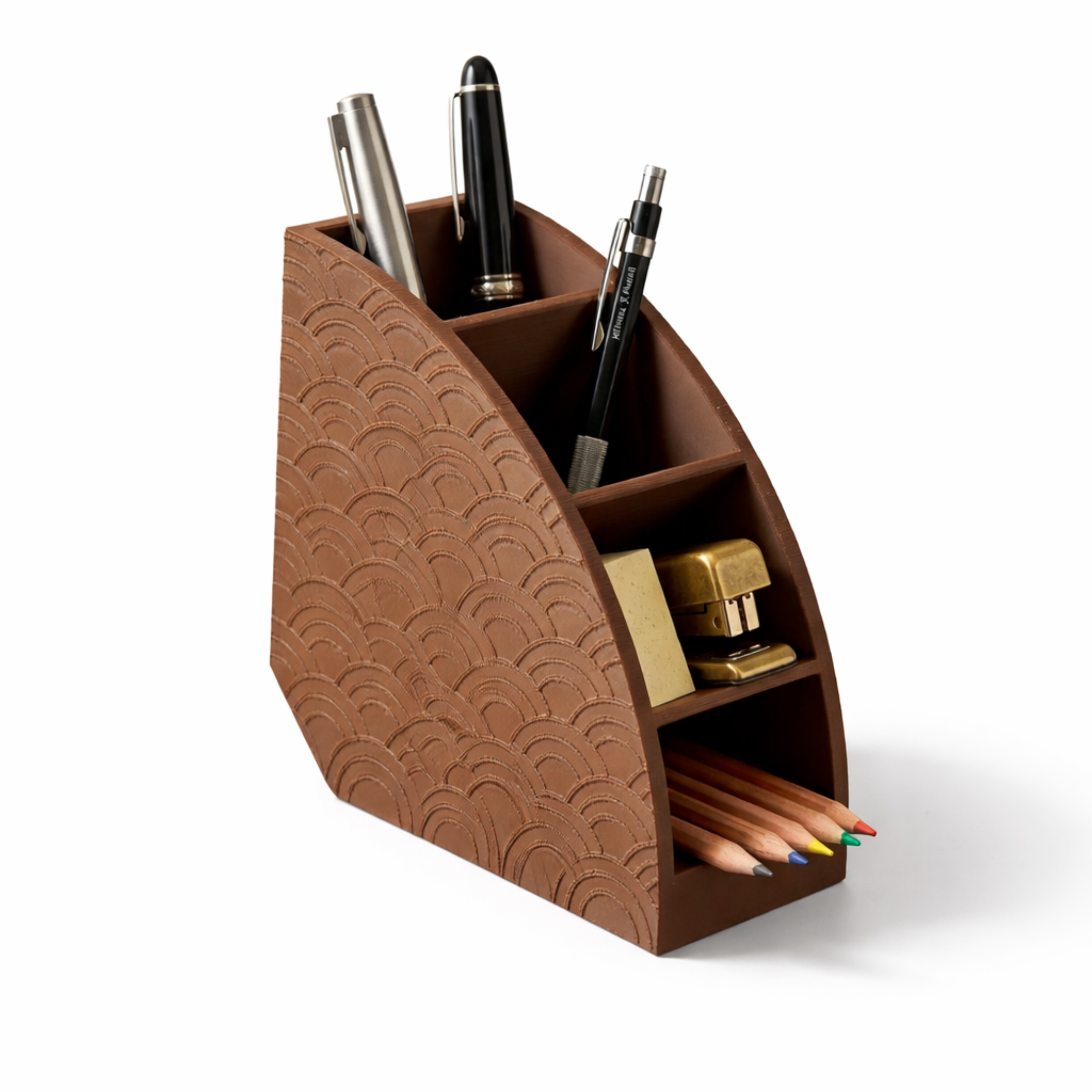 Schreibtisch Eck-Organizer – Wellen Design